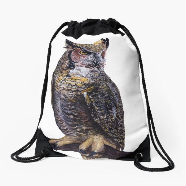 Item preview, The Great Horn Owl designed and sold by JaraM.