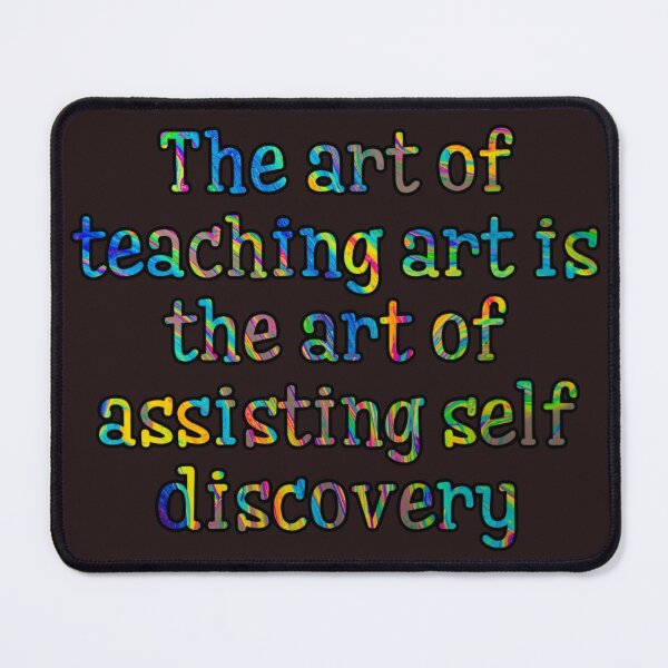 Item preview, Gift for art teacher quote about teaching art designed and sold by Artisticanomaly.