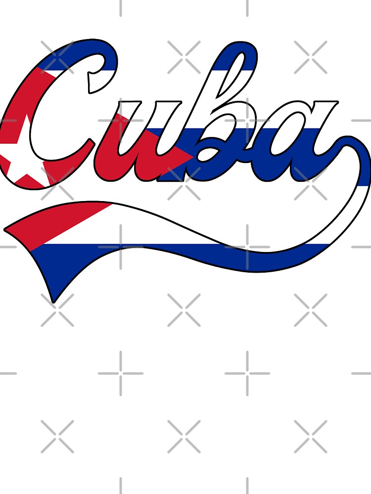 Retro Cuba Baseball Men Women T-Shirt Remera Beisbol Cuban T Shirt