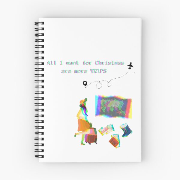 Item preview, All I want for Christmas are more trips designed and sold by ViralCraze.