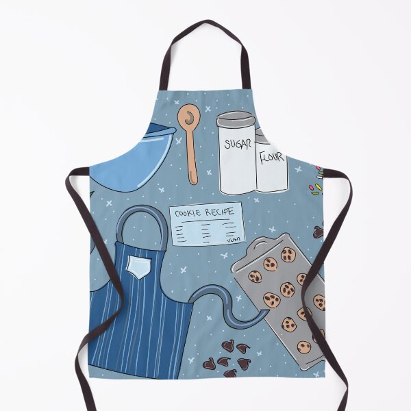 Item preview, Holiday Baking, Winter theme cute baking cookies scene. designed and sold by AngelDawnDesign.