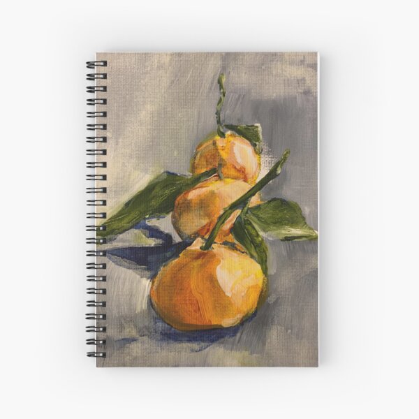 Three Mandarins Spiral Notebook