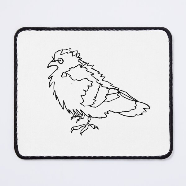 Item preview, Scruffy Pigeon designed and sold by nearlybutnot.