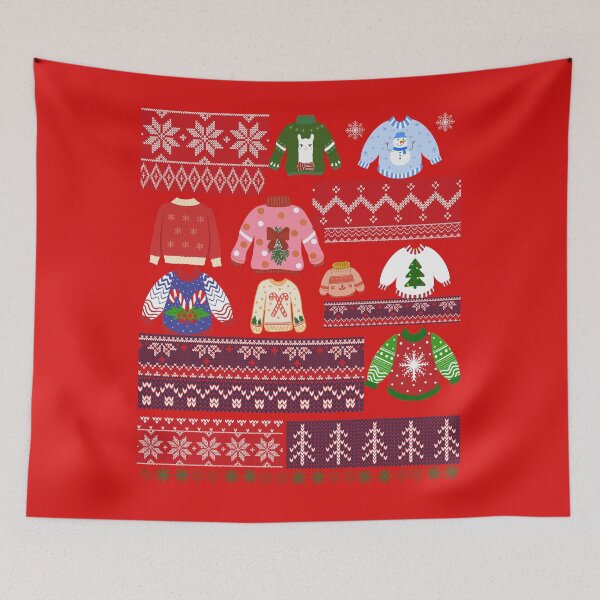 Item preview, The Real Ugly Sweater Tshirt designed and sold by Rodellina.