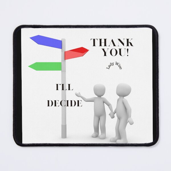 Item preview, Decisions V! designed and sold by LadyWise.