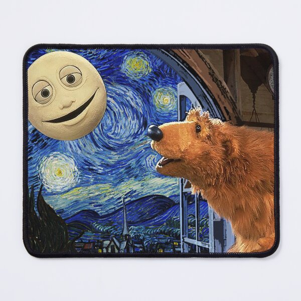 Item preview, Bear in the big blue house with Starry night designed and sold by annmr-ia.