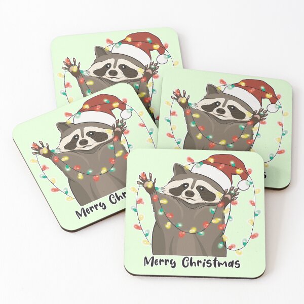 Item preview, Christmas Raccoon  designed and sold by MayRahTee.