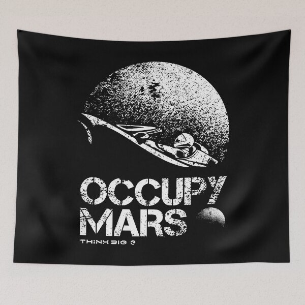 Item preview, Occupy Mars Elon Musk Tesla roadster  designed and sold by etraveler.