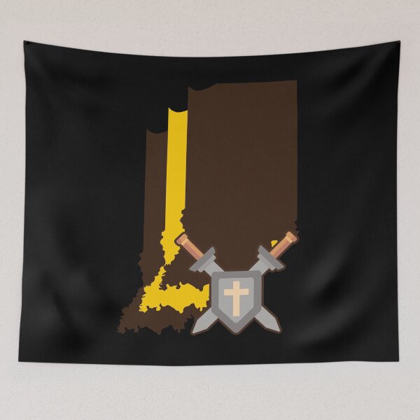 Item preview, Indiana Border, Crusaders designed and sold by LatterDaze.