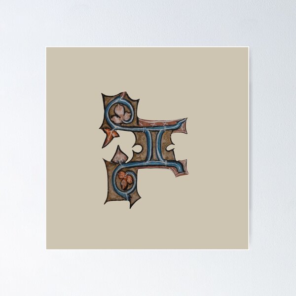 Item preview, Manuscript Lettering ‘I’ Early Irish Manuscript Illumination designed and sold by ChromaCass.