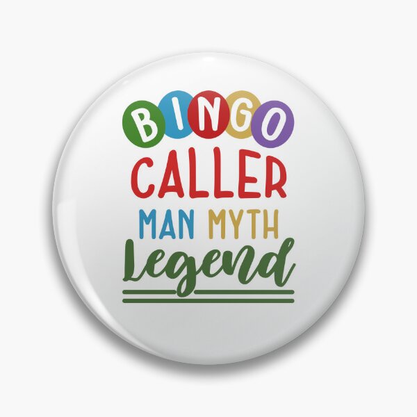 Item preview,  Funny Bingo Caller, Gift For Men, Bingo Lover, Bingo Player, Bingo Caller Man Myth Legend designed and sold by Hottshirtdesign.