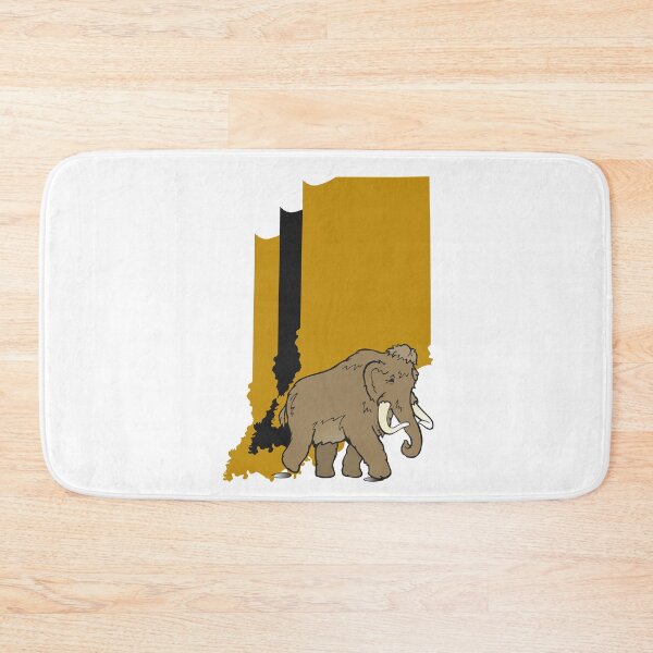 Item preview, Indiana Border, Mastodons designed and sold by LatterDaze.