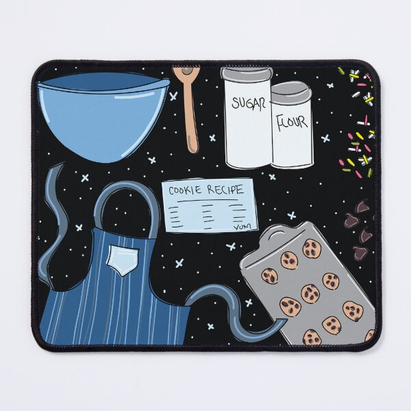 Item preview, Holiday Baking, Winter theme cute baking cookies scene. designed and sold by AngelDawnDesign.
