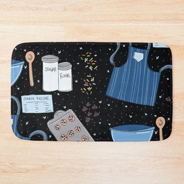 Item preview, Holiday Baking, Winter theme cute baking cookies scene. designed and sold by AngelDawnDesign.