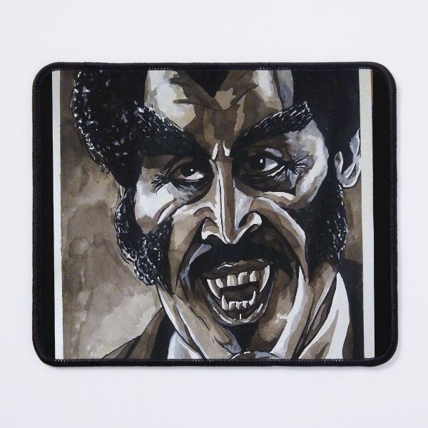 Item preview, Blacula "Barbarity" portrait (original) designed and sold by Stag Art Studios.