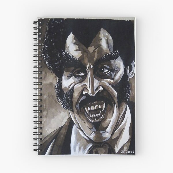 Item preview, Blacula "Barbarity" portrait (original) designed and sold by Stag Art Studios.