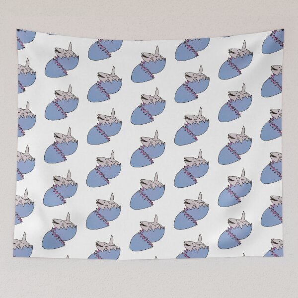 Item preview, Cute Trans Shark in Egg designed and sold by Alec B.