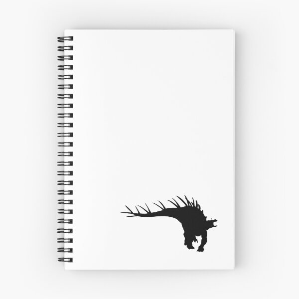 Item preview, Kentrosaurus Dinosaur Silhouette (Black) designed and sold by GoldenArchelon.