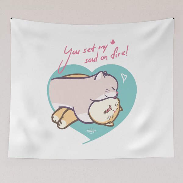 Item preview, cat kiss designed and sold by Happurr.