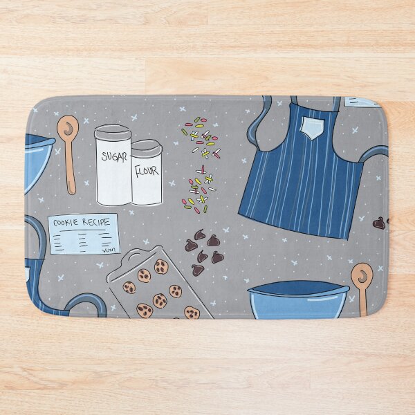 Item preview, Holiday Baking, Winter theme cute baking cookies scene. designed and sold by AngelDawnDesign.