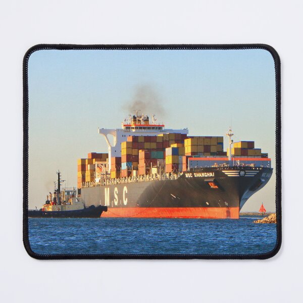 Item preview, Container ship and tug, MSC Shanghai designed and sold by FranWest.