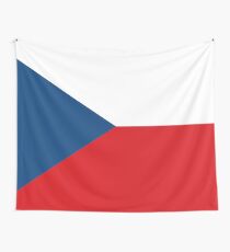 Tschechische Flagge Wandbehang