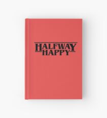 Cuaderno de tapa dura Medio camino feliz