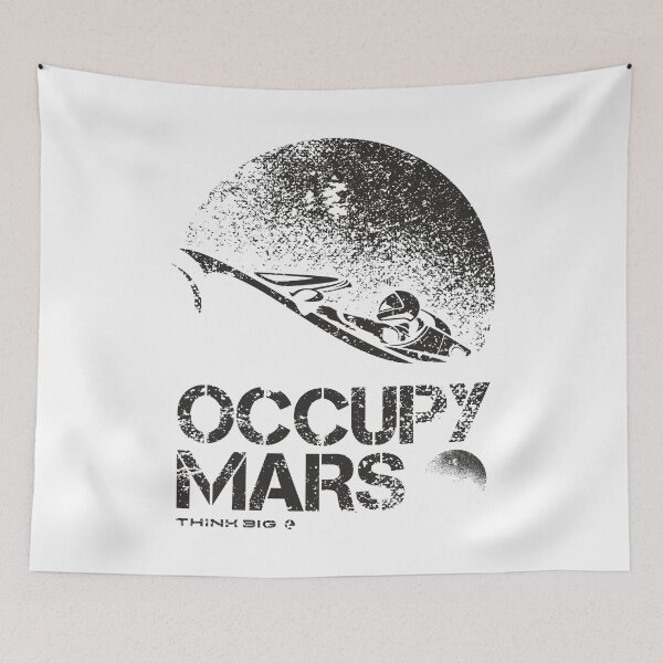 Item preview, Occupy Mars Elon Musk Tesla roadster  designed and sold by etraveler.