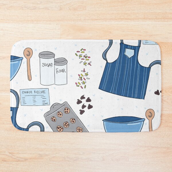 Item preview, Holiday Baking, Winter theme cute baking cookies scene. designed and sold by AngelDawnDesign.