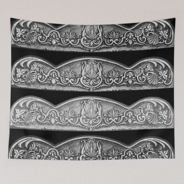 Item preview, Black Acanthus and Filigree  designed and sold by Anthony Seeker.
