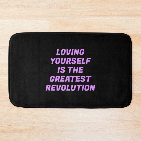 Item preview, Loving yourself is the greatest revolution - self love quotes designed and sold by Inspirationmotivation.