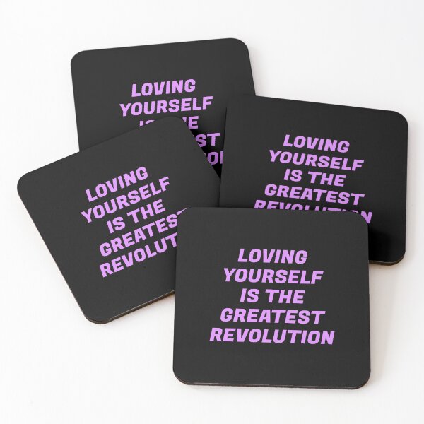 Item preview, Loving yourself is the greatest revolution - self love quotes designed and sold by Inspirationmotivation.
