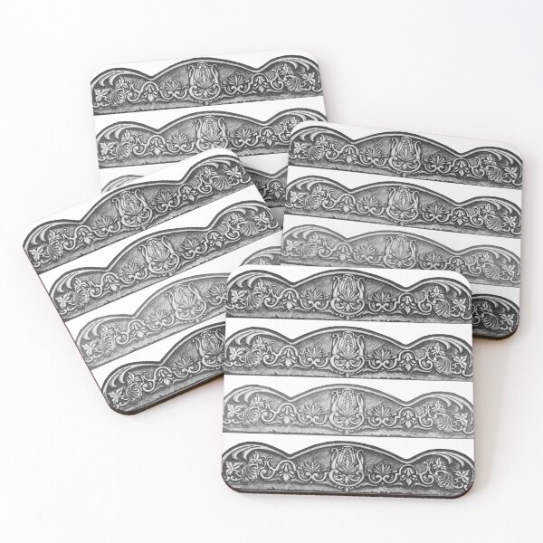 Item preview, White Acanthus and Filigree  designed and sold by Anthony Seeker.