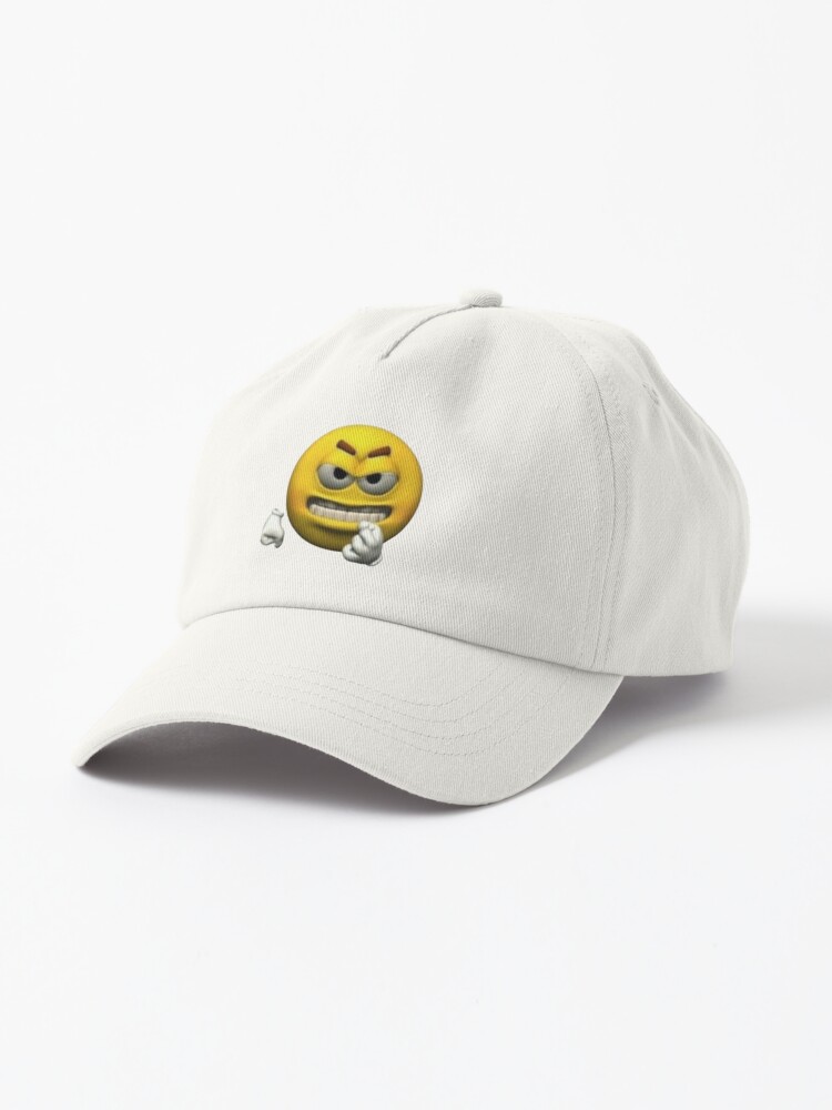 Goofy Angry emoji" Cap for Sale by Shrewd Mood | Redbubble