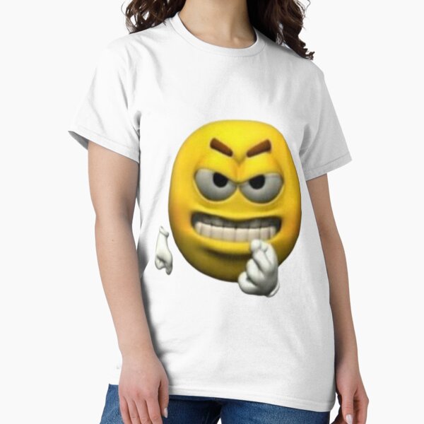 Item preview, Goofy Angry emoji designed and sold by Shrewd Mood.
