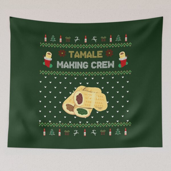 Item preview, Funny Latino Ugly Christmas Sweater Tamale Crew Latinx Christmas  designed and sold by Francielandia.
