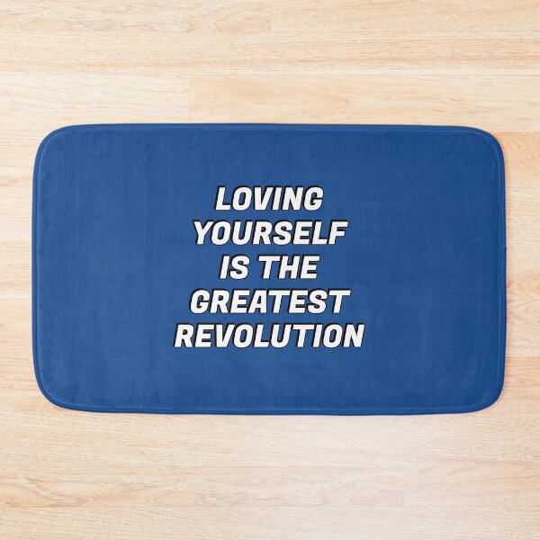 Item preview, Loving yourself is the greatest revolution - self love quotes designed and sold by Inspirationmotivation.