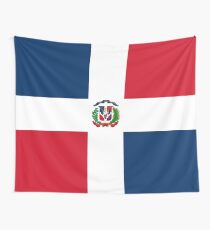 Dominikanische Republik Flagge Wandbehang