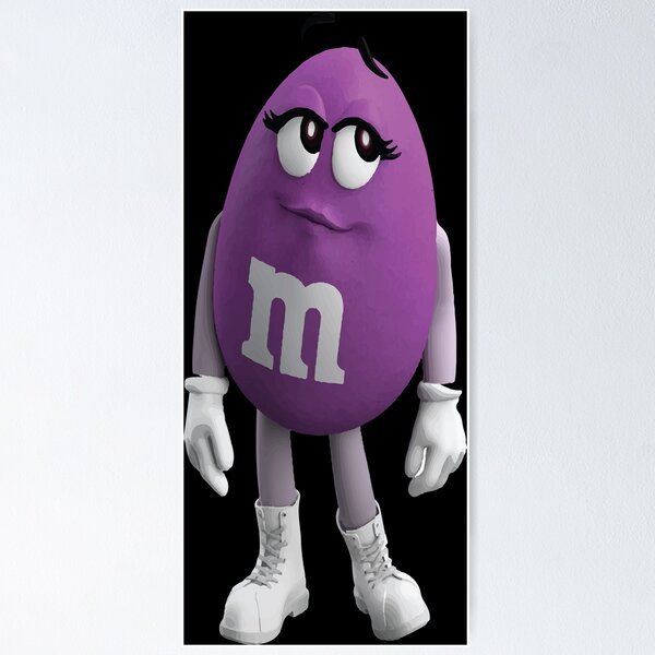 m and ms Poster for Sale by FATYZA004