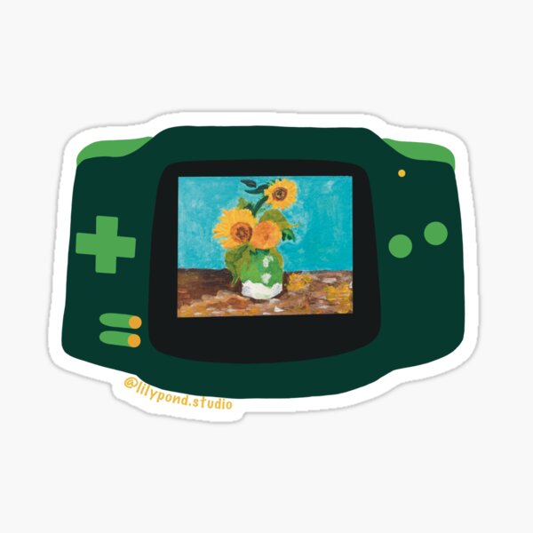 Item preview, Sunflowers Painting Game Console designed and sold by LilypondStudio.