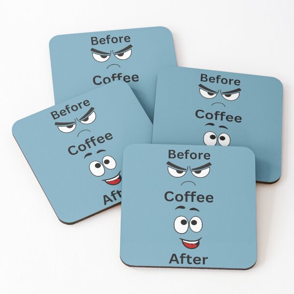 Item preview, Before Coffee After Coffee. designed and sold by tabykid.