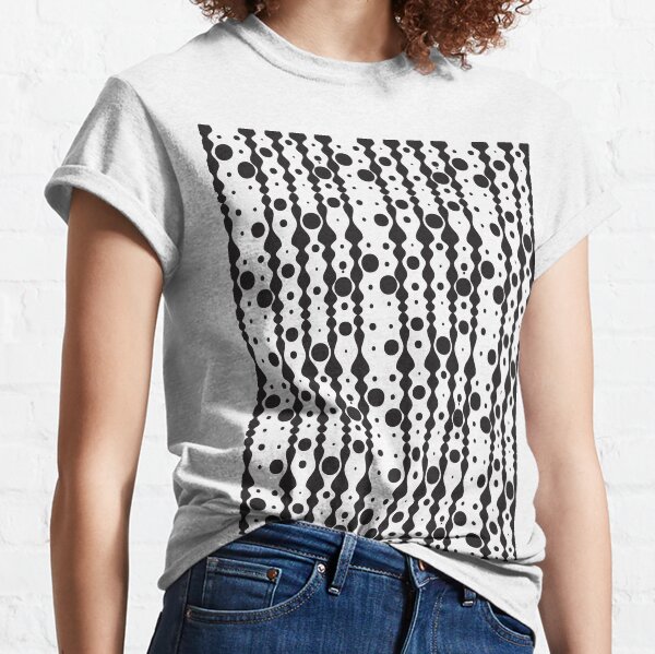 Punkte und Streifen Classic T-Shirt
