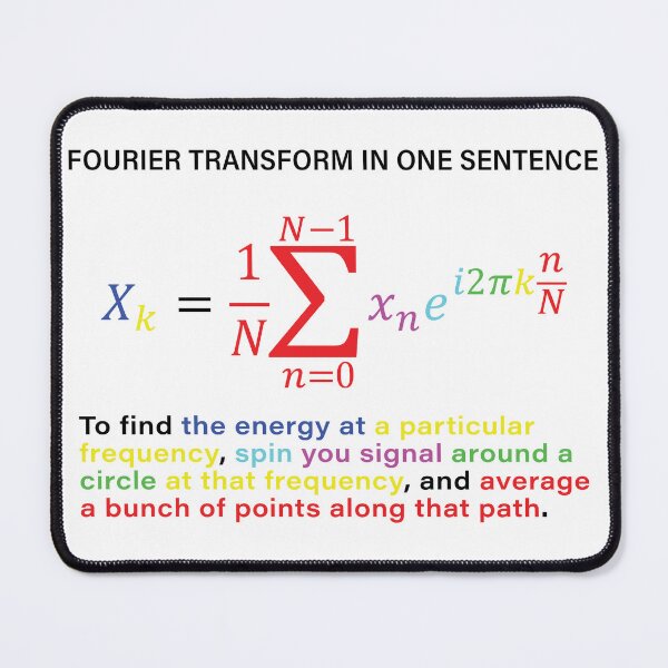 Item preview, Fourier Transform Formula designed and sold by ScienceCorner.