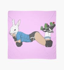 Roller Derby Bunny Scarf