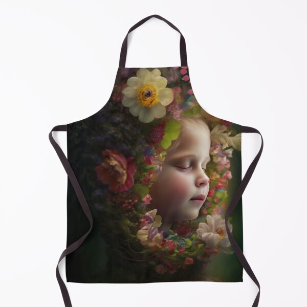 Item preview, Young Girl Wearing a Garland of Flowers designed and sold by Daniel Leighton.