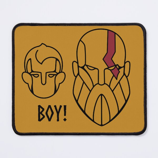 Item preview, Kratos and Atreus (Boy!) designed and sold by Nora-Tandy.