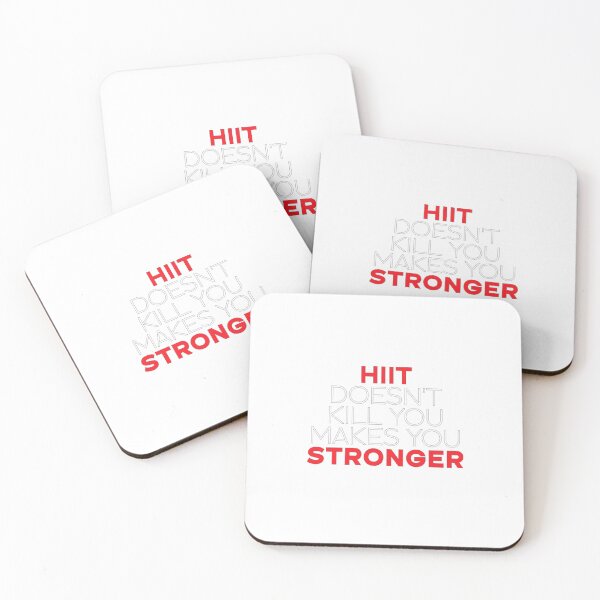 Item preview, It Doesn't Kill You It Makes You Stronger Funny Fitness Workout Exercise Graphic Design designed and sold by QuanJewelry.