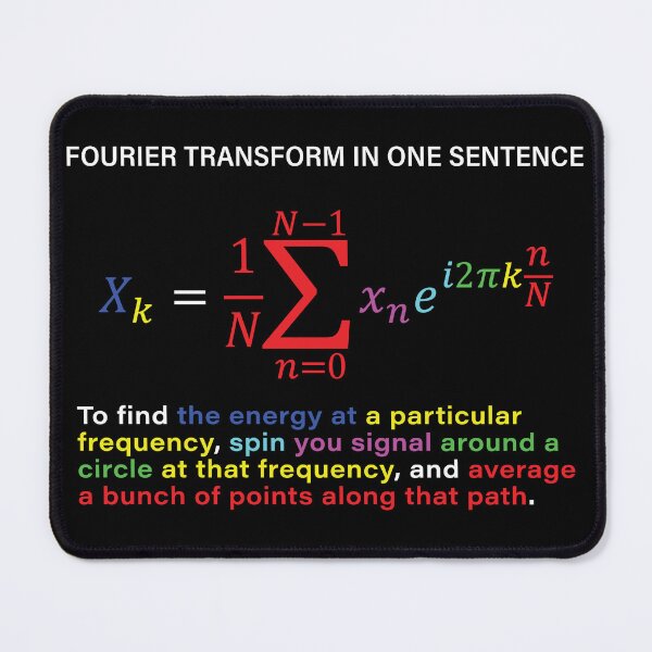 Item preview, Fourier Transform Formula designed and sold by ScienceCorner.