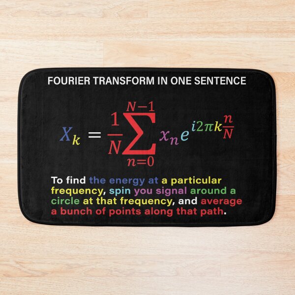 Item preview, Fourier Transform Formula designed and sold by ScienceCorner.