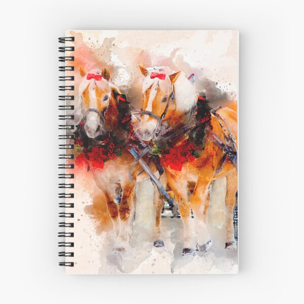 Item preview, Haflinger Lovers: Haffy Holidays! designed and sold by horseymj1.